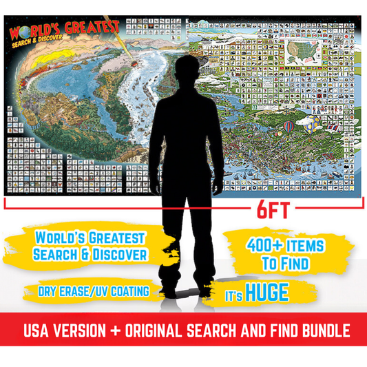 Worlds Greatest Search & Discover Poster Bundle